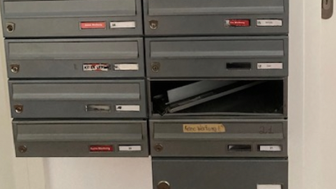 Mit dem Reparieren des Briefkastens vertraute der Ex-Politiker Wiener Wohnen.