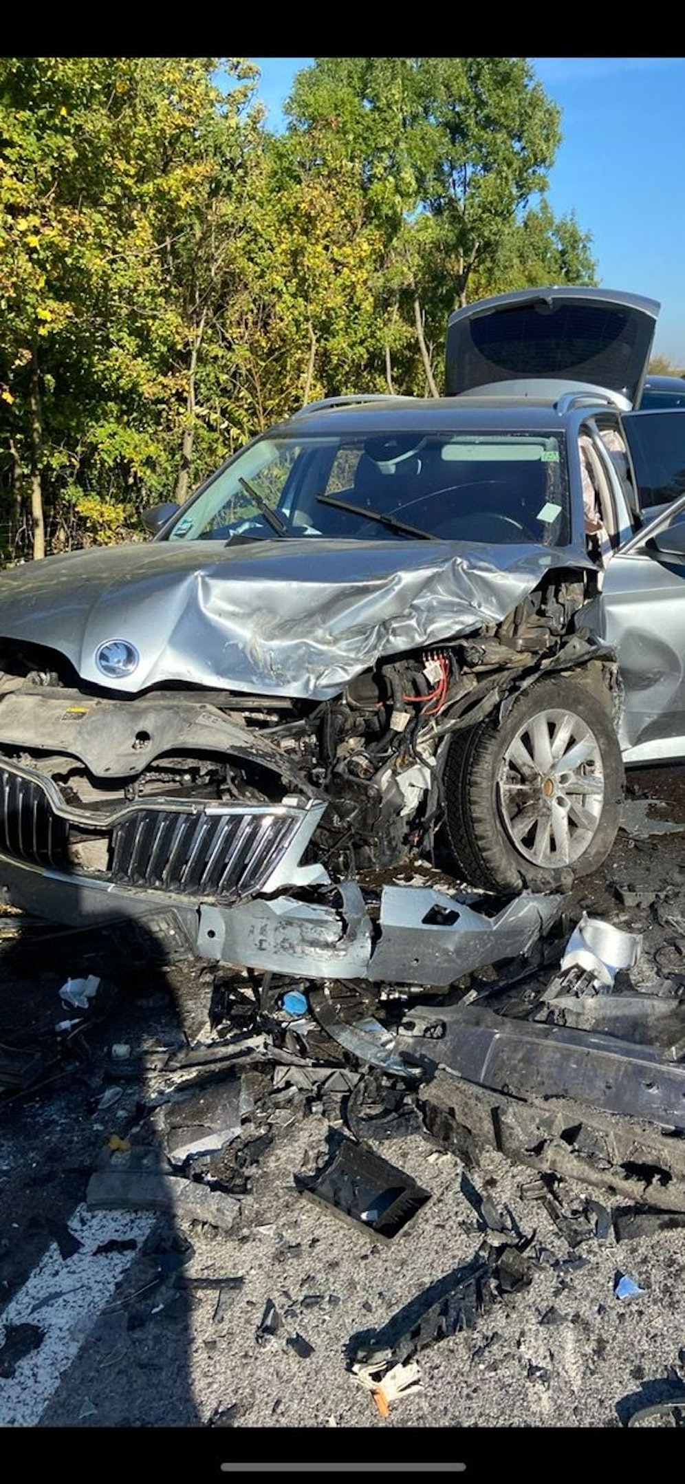 Unfall bei Flughafen