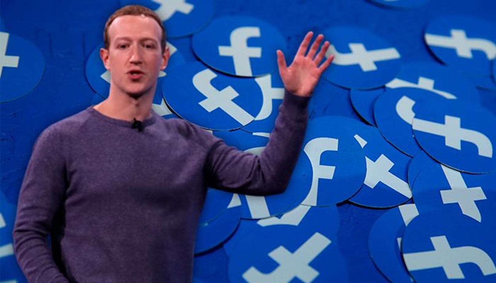 Mark Zuckerberg, Chef von Facebook, denkt über neuen Firmennamen nach.