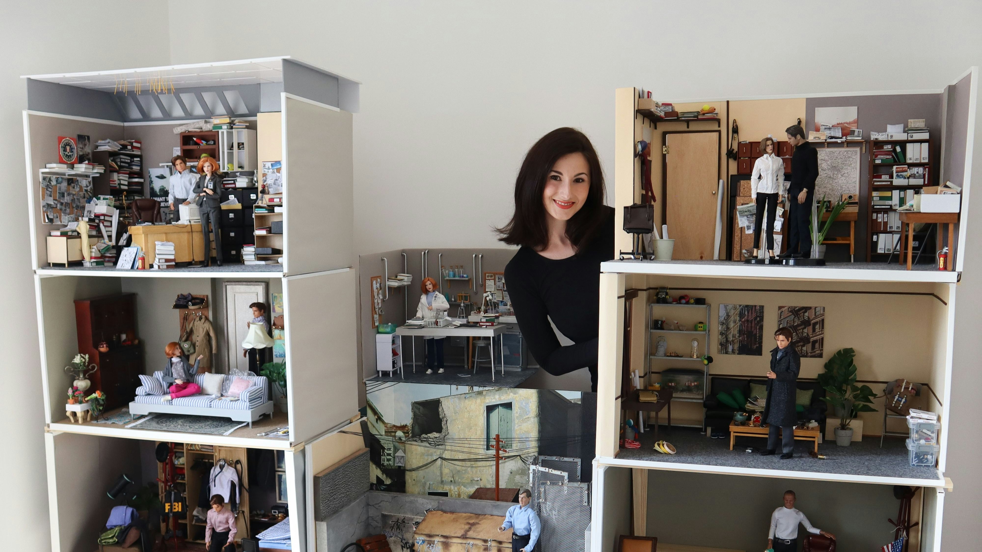 Katharina Mayerhofer begeistert auf Instagram mit ihren Akte-X-Szenen.