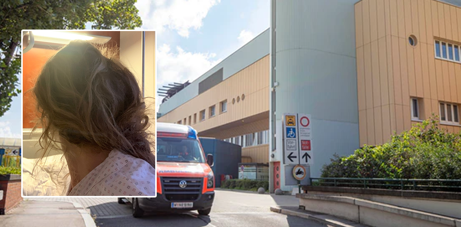 Die Mama des Babys konnte nicht zu ihrem Sohn – sie liegt selber im Spital.