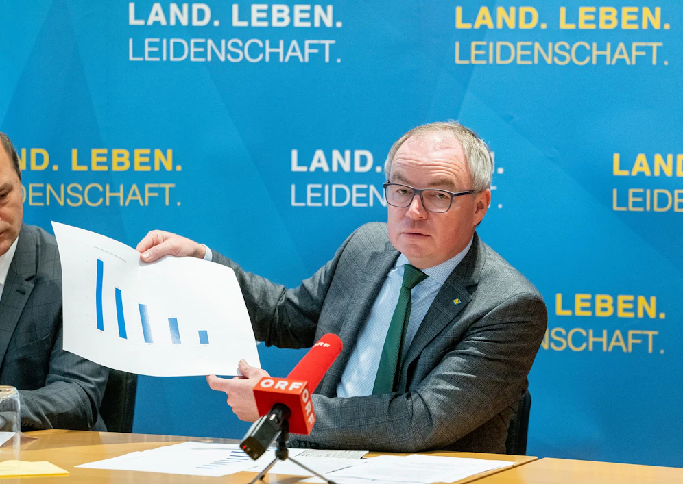 Stephan Pernkopf (VP) stellte das Programm vor.