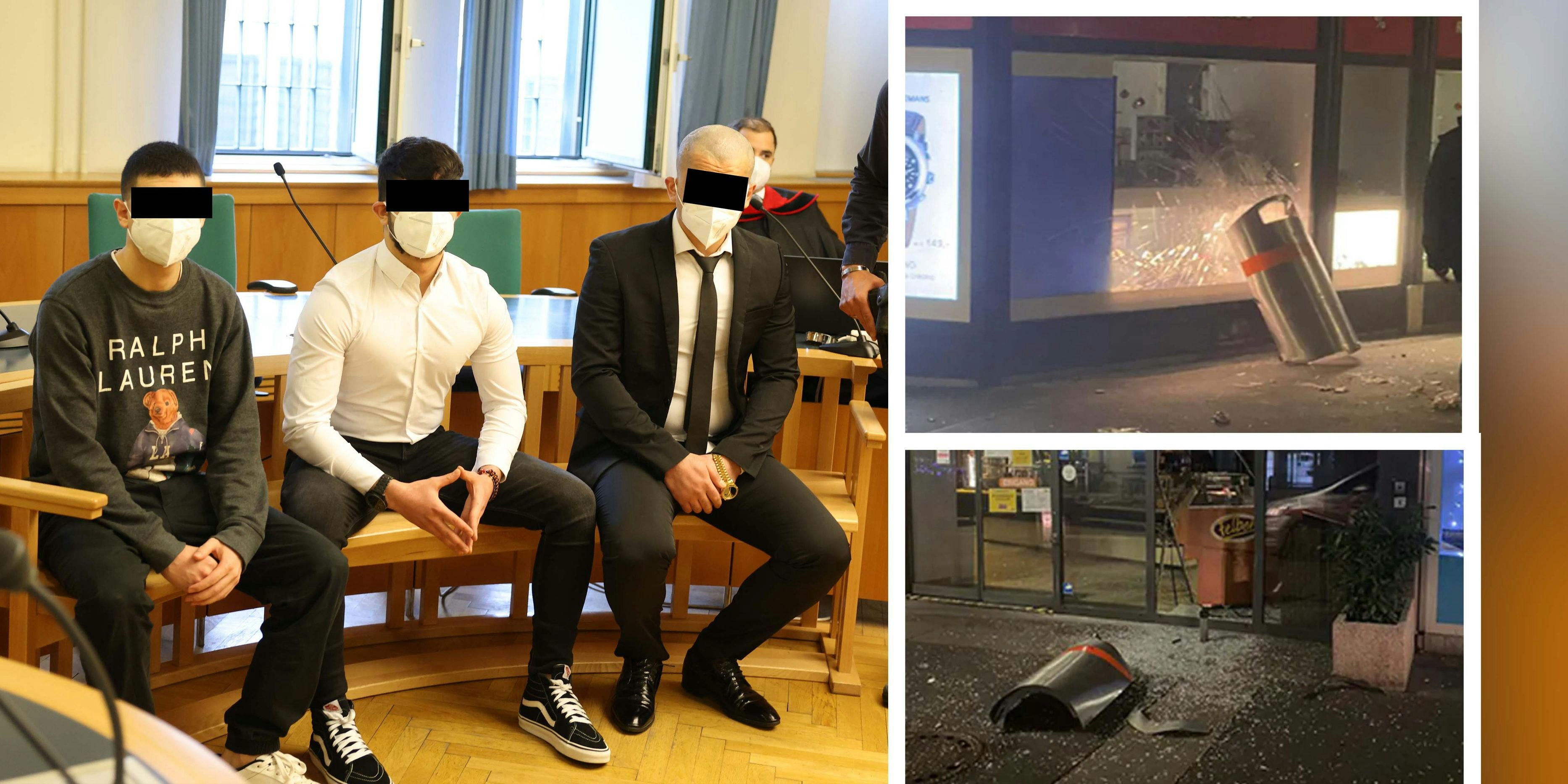 DieReumannplatz-Randalierer vor Gericht, der Tatort