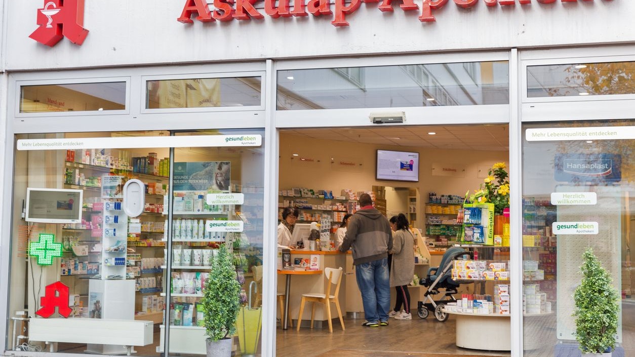 Polizeieinsatz in einer Apotheke