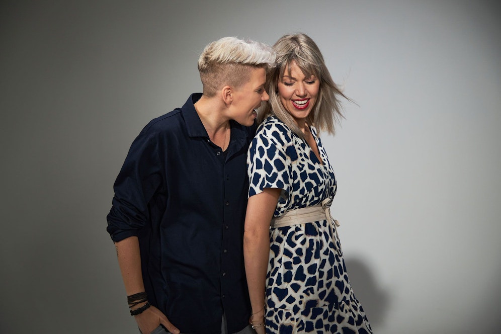 Singen ein Duett: Virginia Ernst und ihre Frau Dorothea