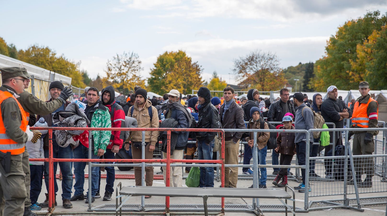 Der Grenzübergang in Spielfeld (Steiermark) war 2015 ein Hotspot für ankommende Asylwerber nach Österreich. 