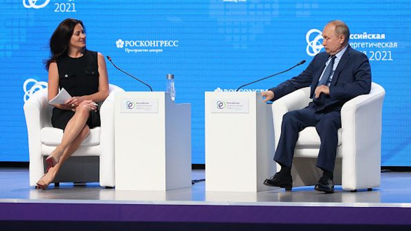 US-Journalistin Gamble interviewte Putin.