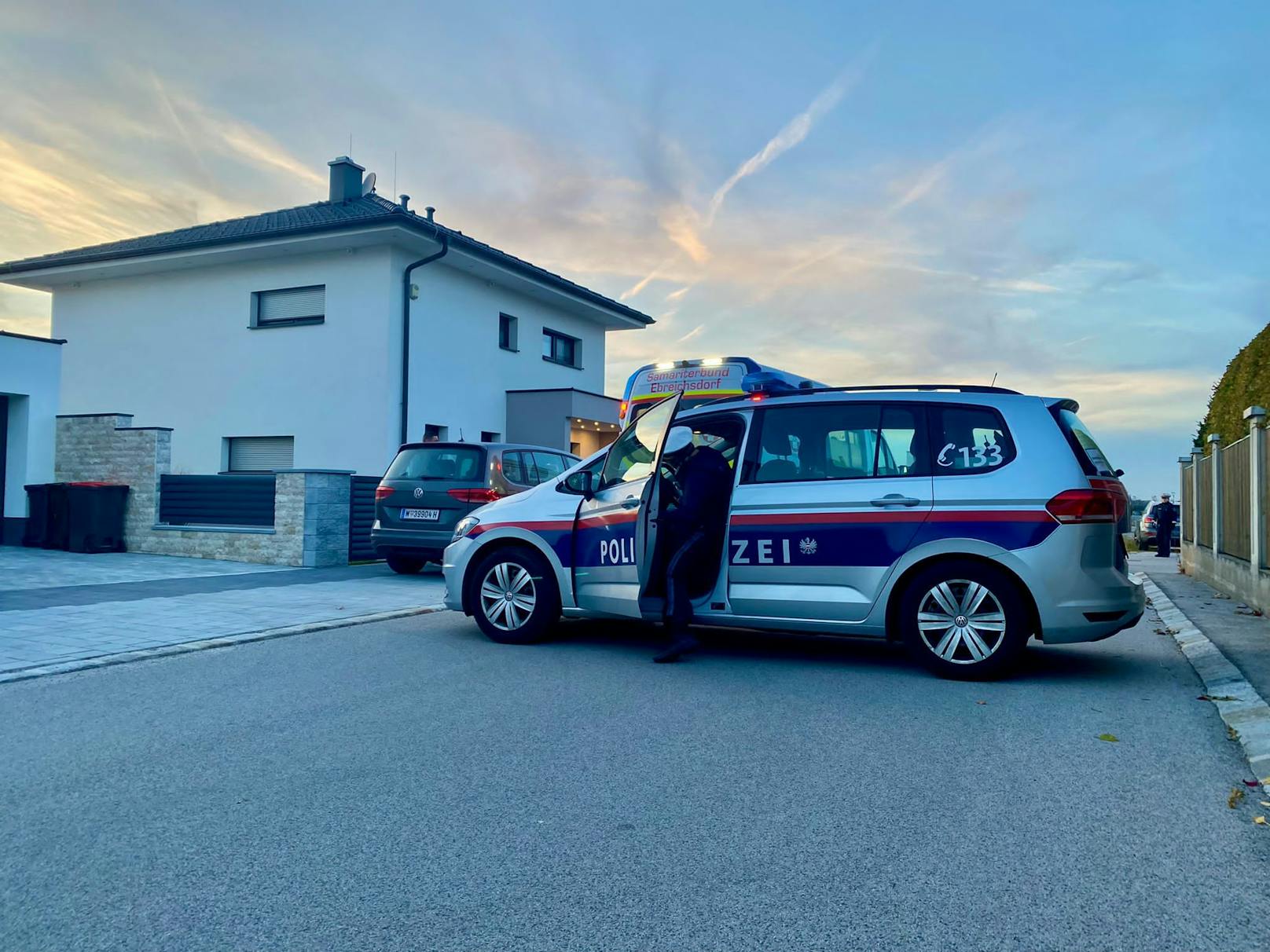 Mord-Alarm in Deutsch-Brodersdorf an der Grenze zum Burgenland