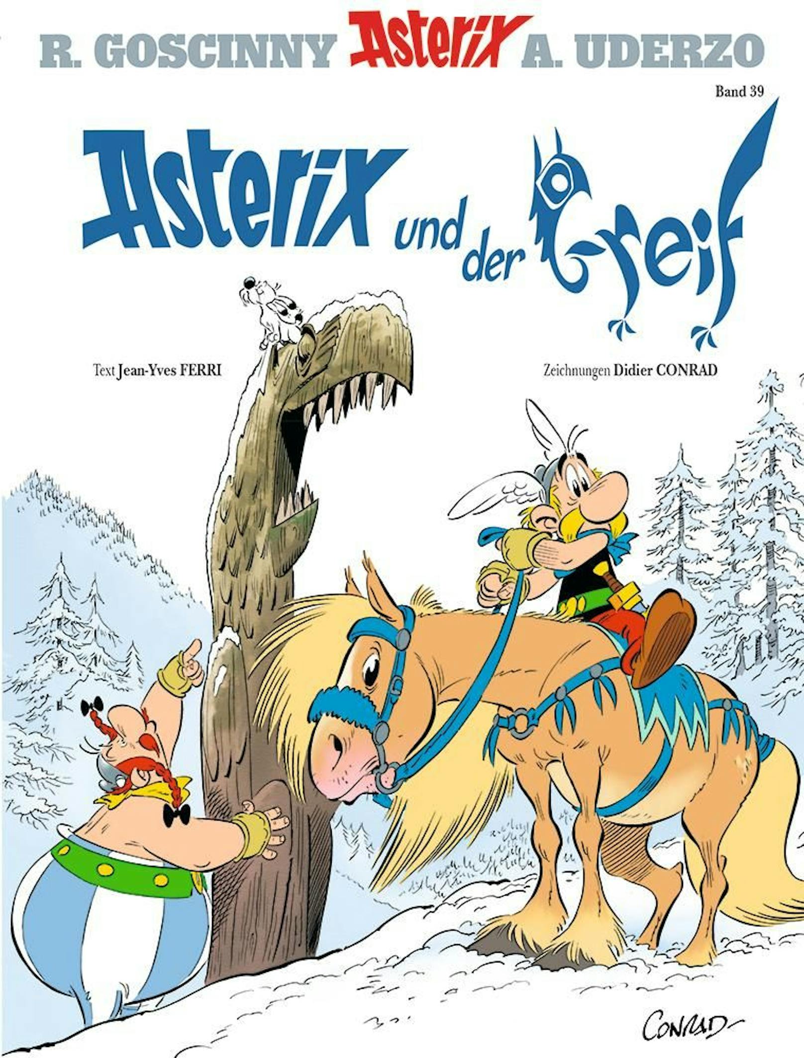 Cover "Asterix und der Greif"