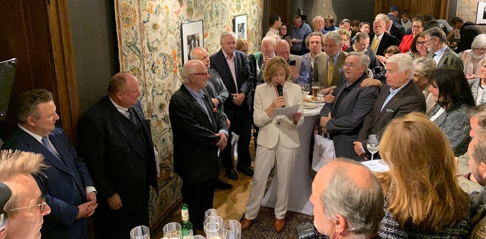 Star-Journalistin Conny Bischofberger begeisterte mit ihrer Ansprache.