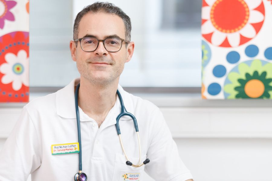Kinderarzt Michael Sprung-Markes. 
