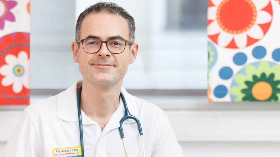 Kinderarzt Michael Sprung-Markes. 