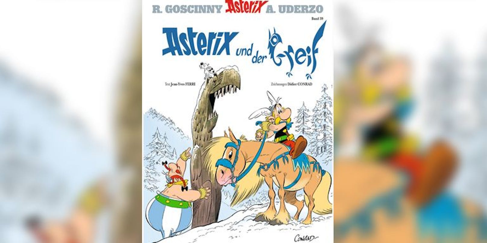 Cover "Asterix und der Greif"