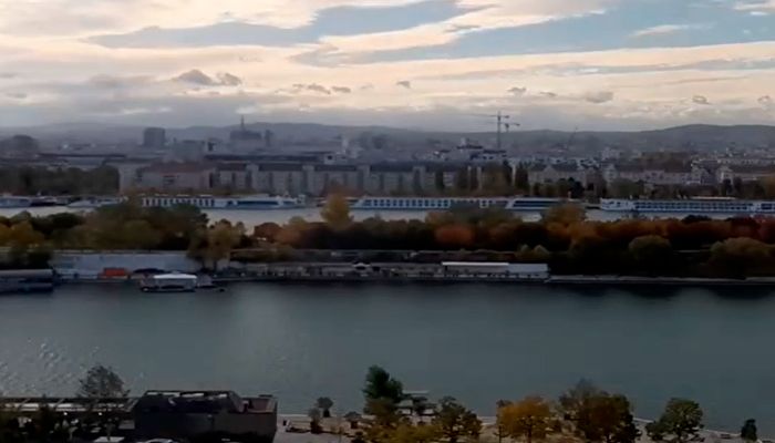 Sturm erreichte 107 km/h in Wien.