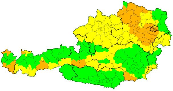 Unwetter-Warnung: Heftiger Sturm Fegt über Wien - Wetter | Heute.at