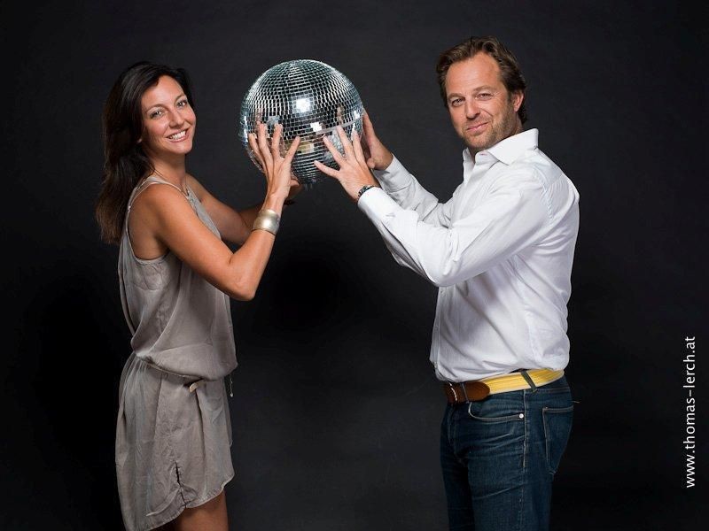 Die "30 Dancing"-Veranstalter Antje Czernin und Christian Pernauer 