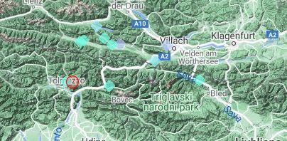 Das Erdbeben geschah nahe Kärnten bei Udine.