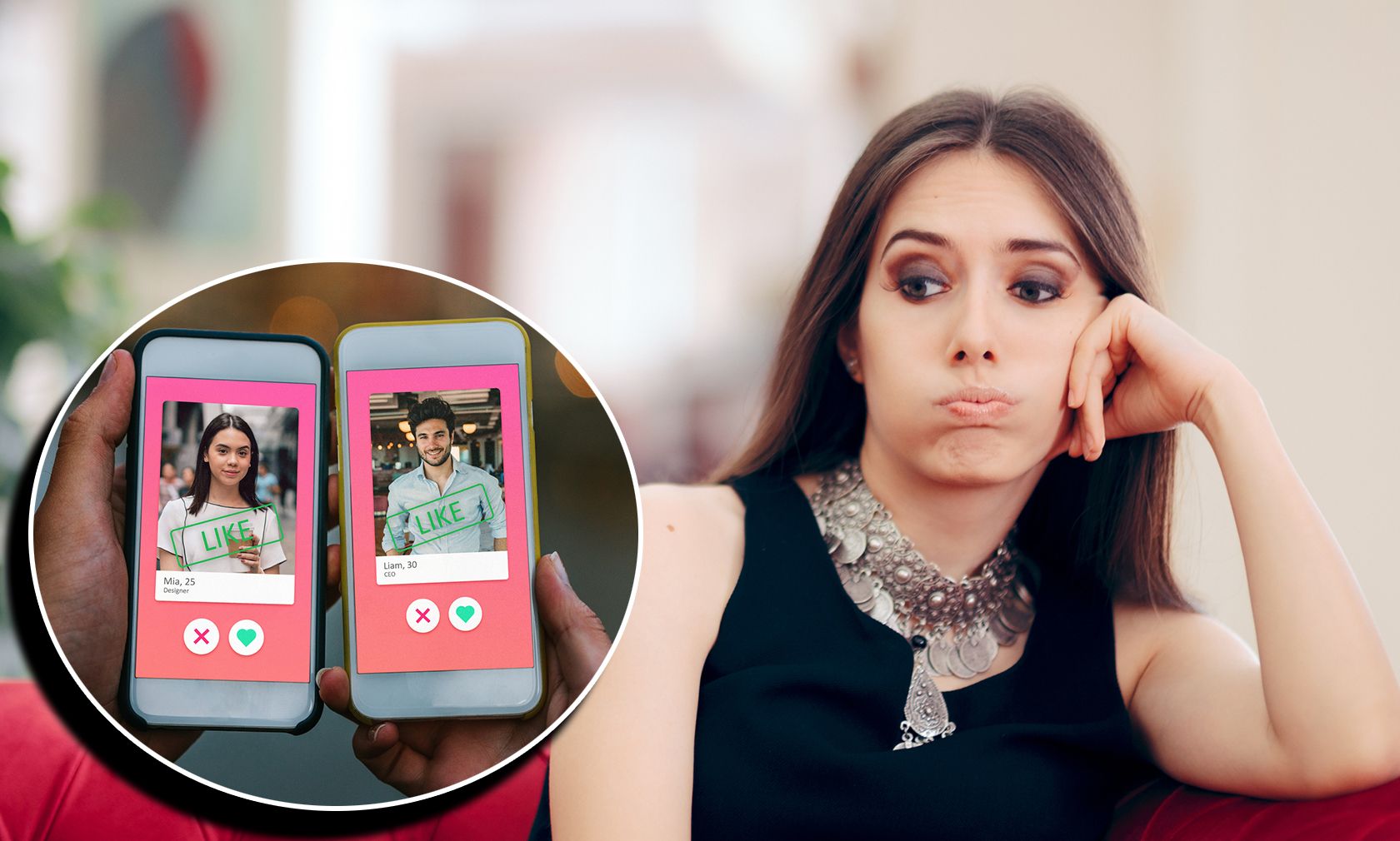 Nie mehr alleine auf Hochzeiten gehen und am "Katzentisch" sitzen. 