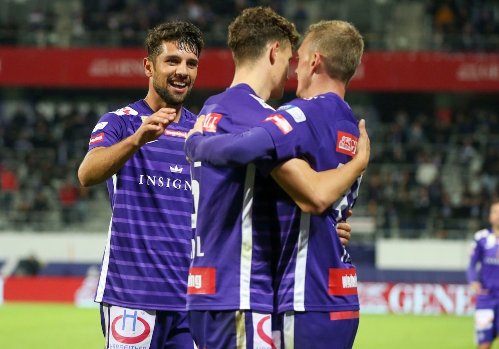 Die Austria hat den ersten Saisonsieg eingefahren. 