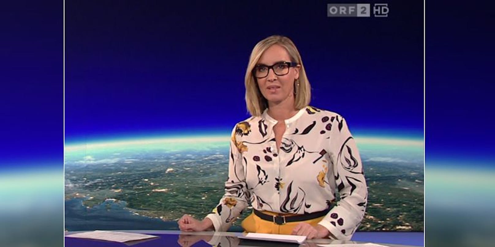 ZiB-Star Bernhard begeistert ORF-Zuseher mit Outfit