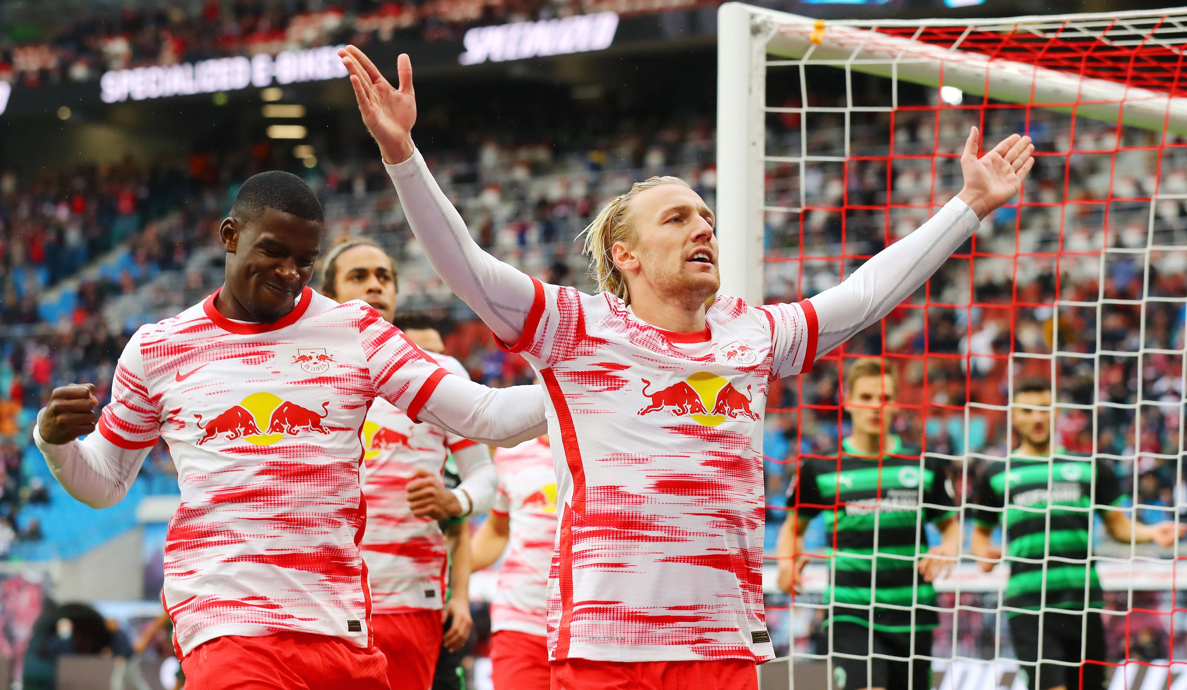 Leipzig wendet die Blamage gegen Greuther Fürth ab. 