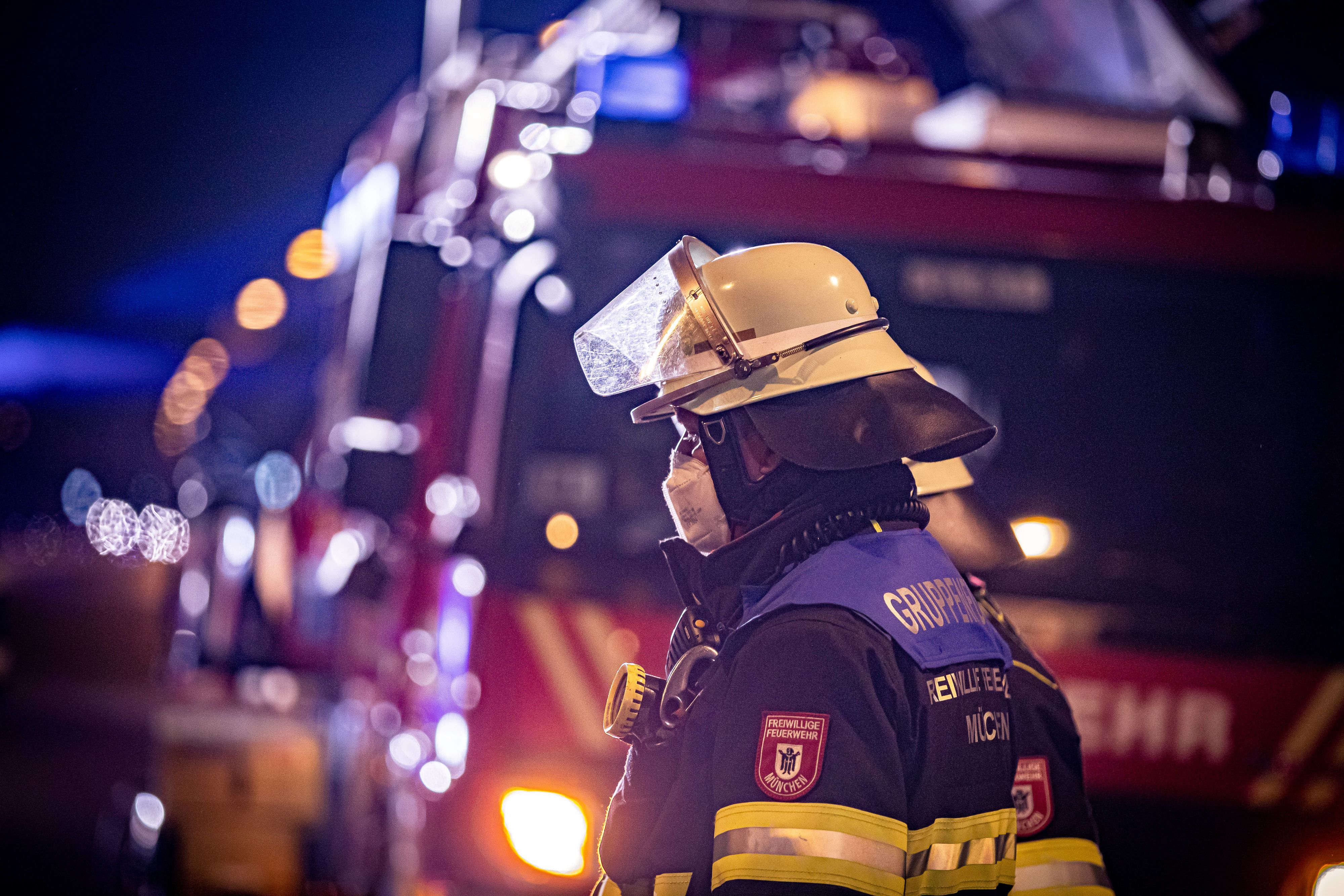 Bayrische Feuerwehren standen im Großeinsatz. Symbolbild