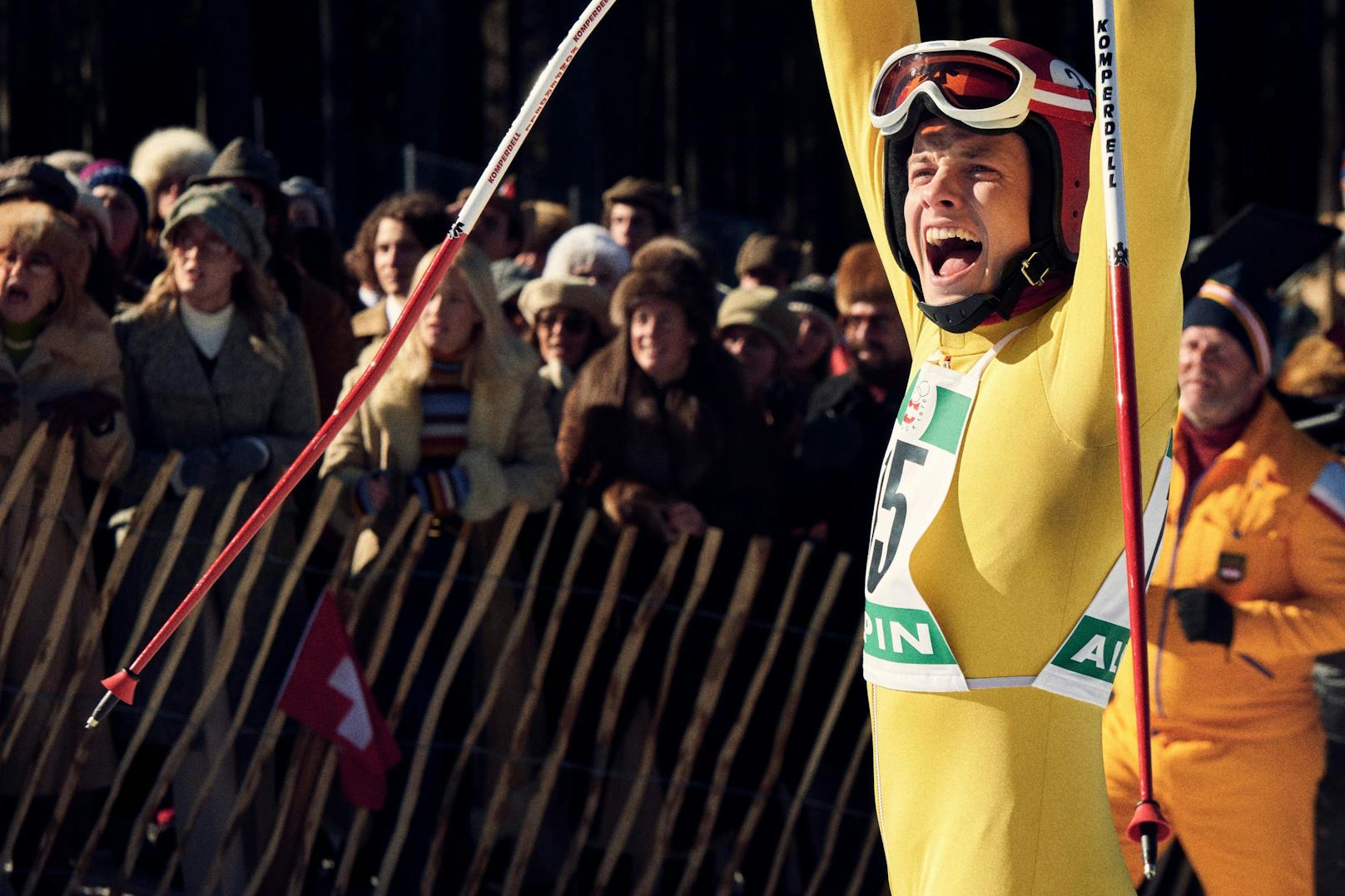 Klammer holte bei den Olympischen Spielen in Innsbruck Gold.