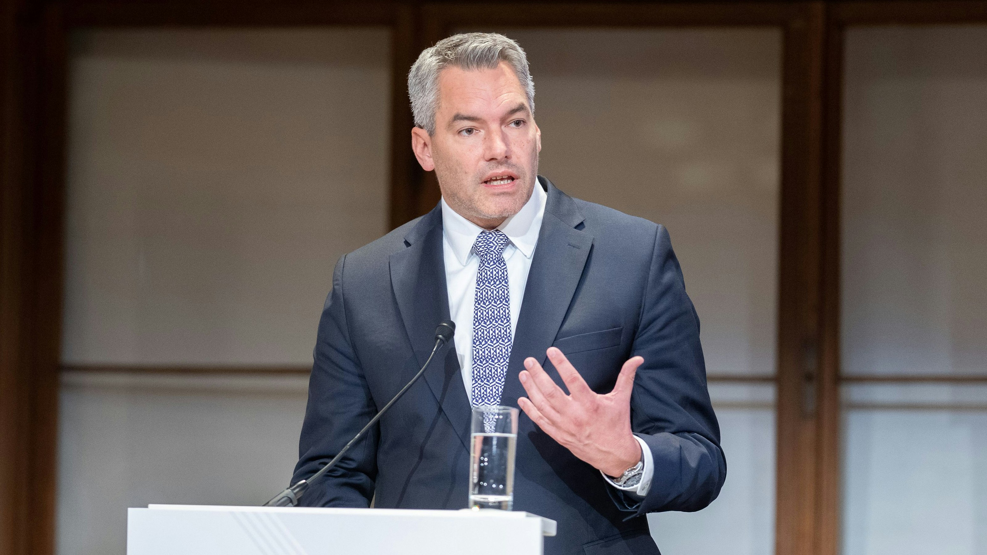 Innenminister Karl Nehammer