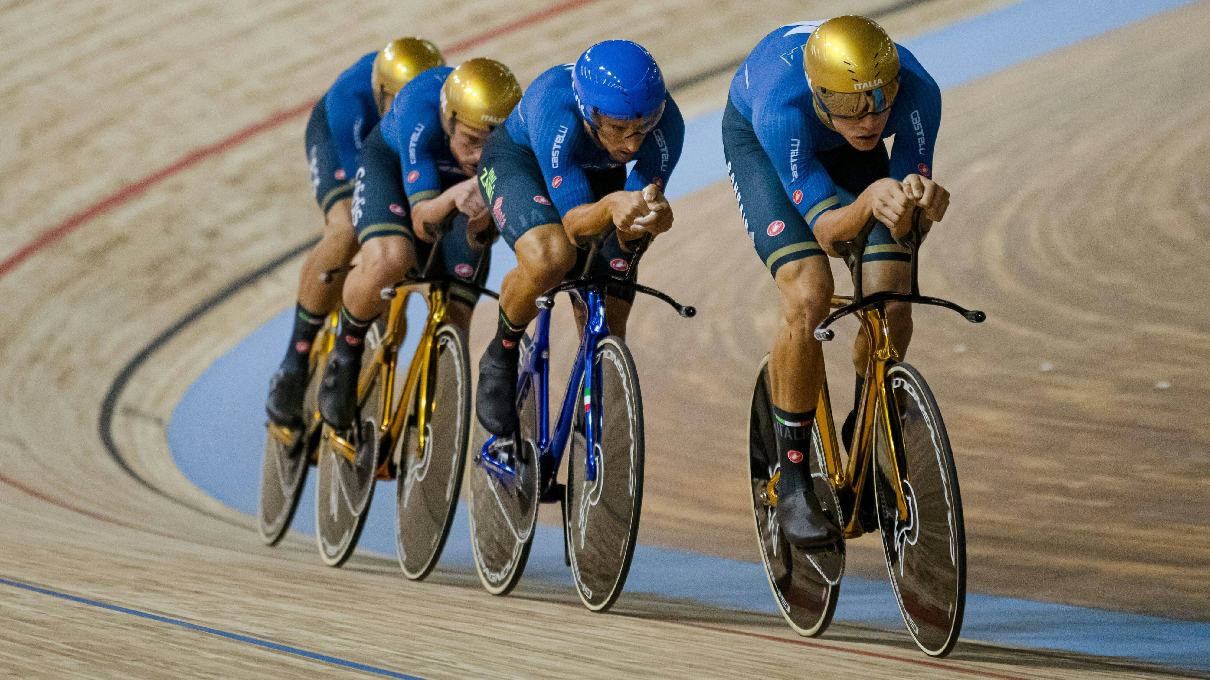 Hier waren einige der Räder noch im Einsatz.