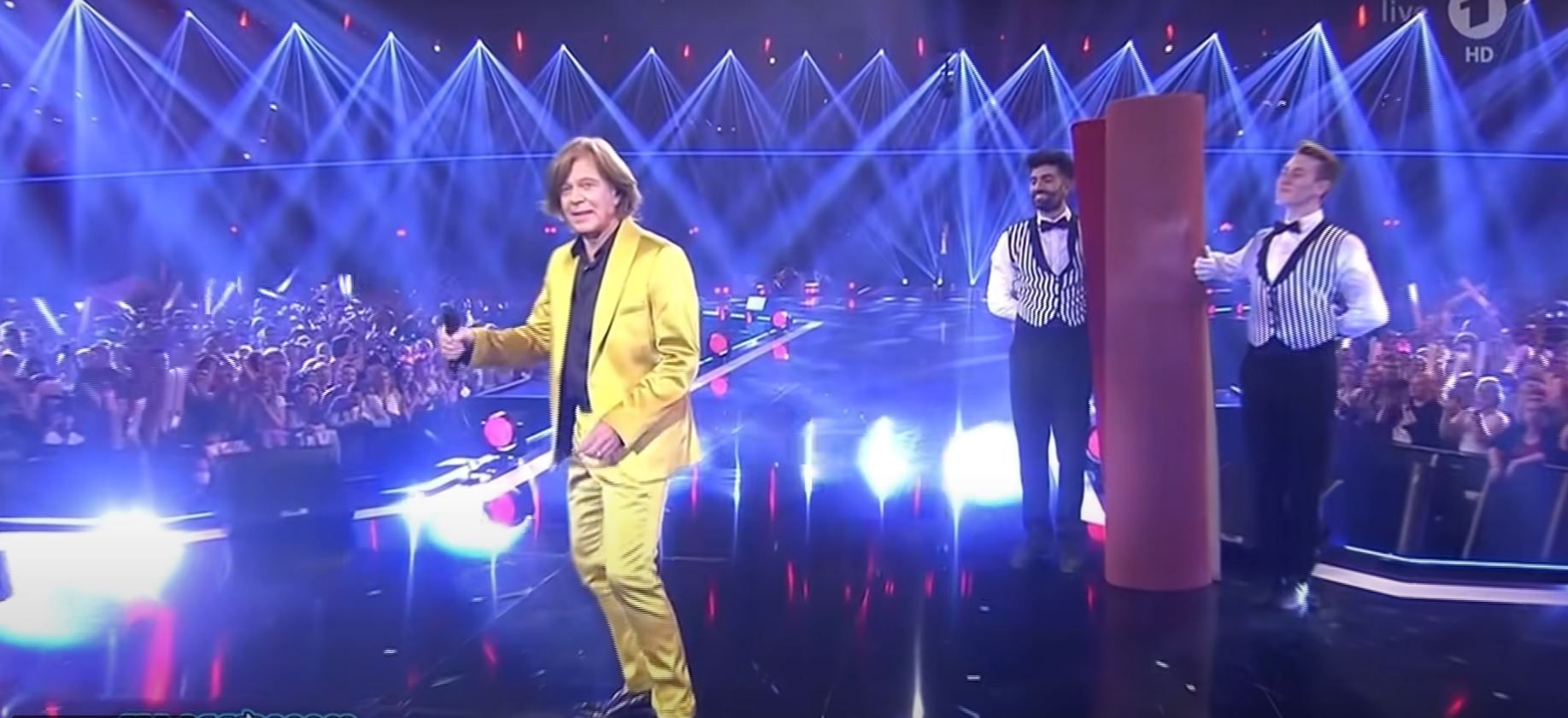 Drews wirkte beim "Schlagerboom" ziemlich unsicher. 