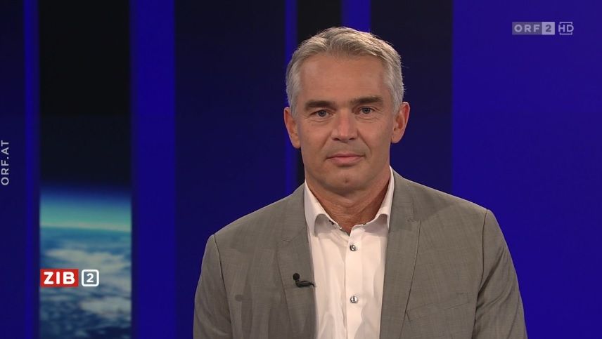 Am Montag (25. Oktober 2021) war Epidemiologe Gerald Gartlehner zu Gast in der ZIB2. 