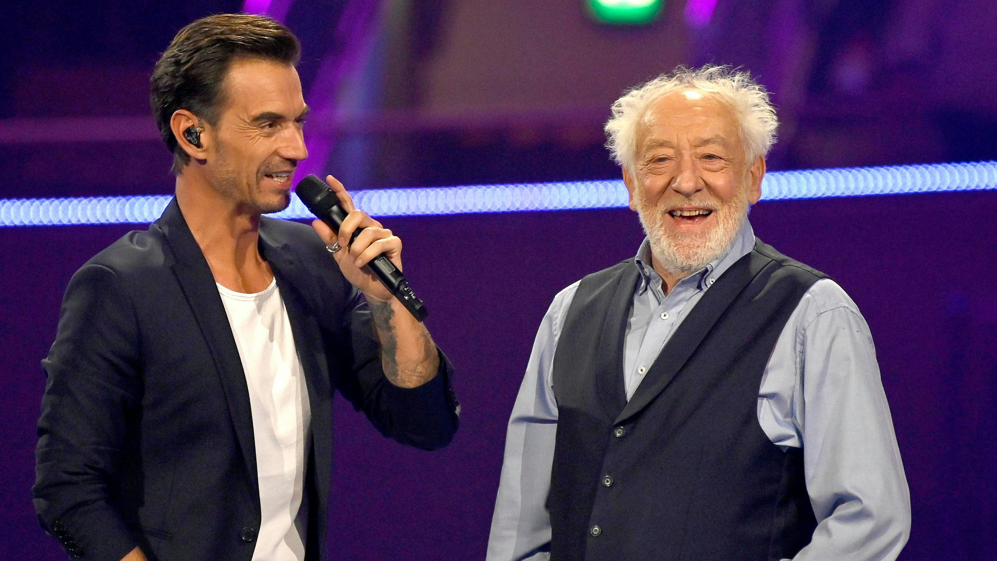 Florian Silbereisen und Dieter Hallervorden