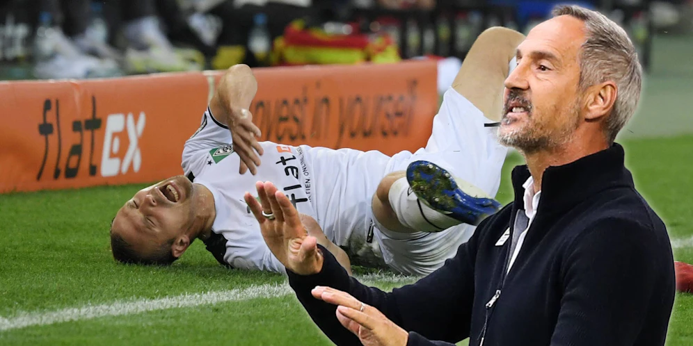 Tony Jantschke fehlt Trainer Adi Hütter verletzt.