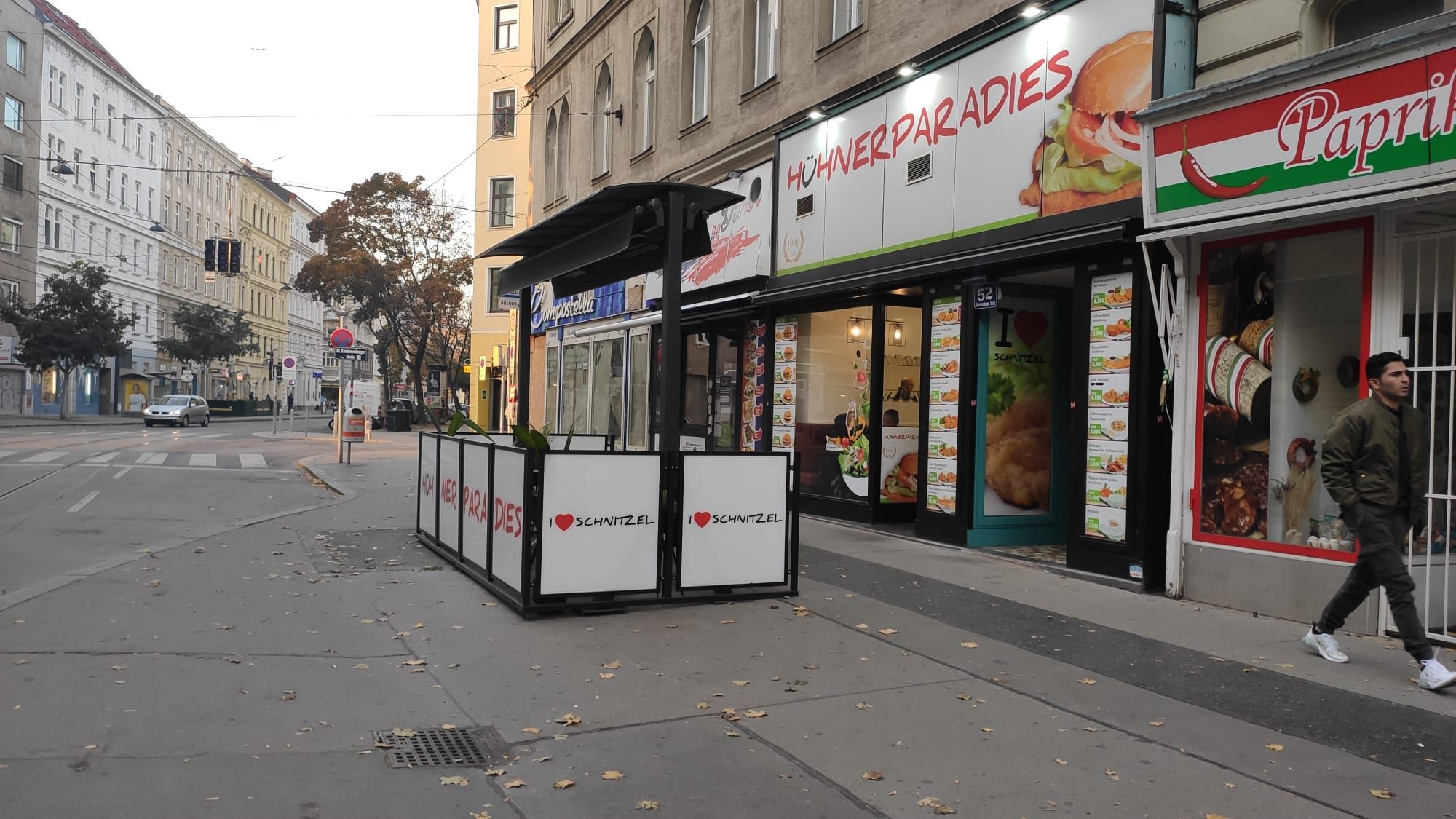 Die Gäste flüchteten sofort aus dem Lokal 