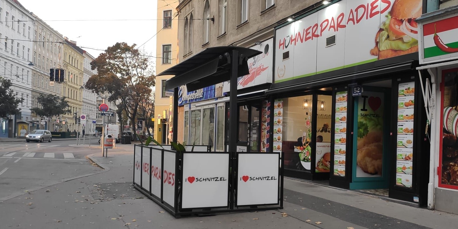 Die Gäste flüchteten sofort aus dem Lokal