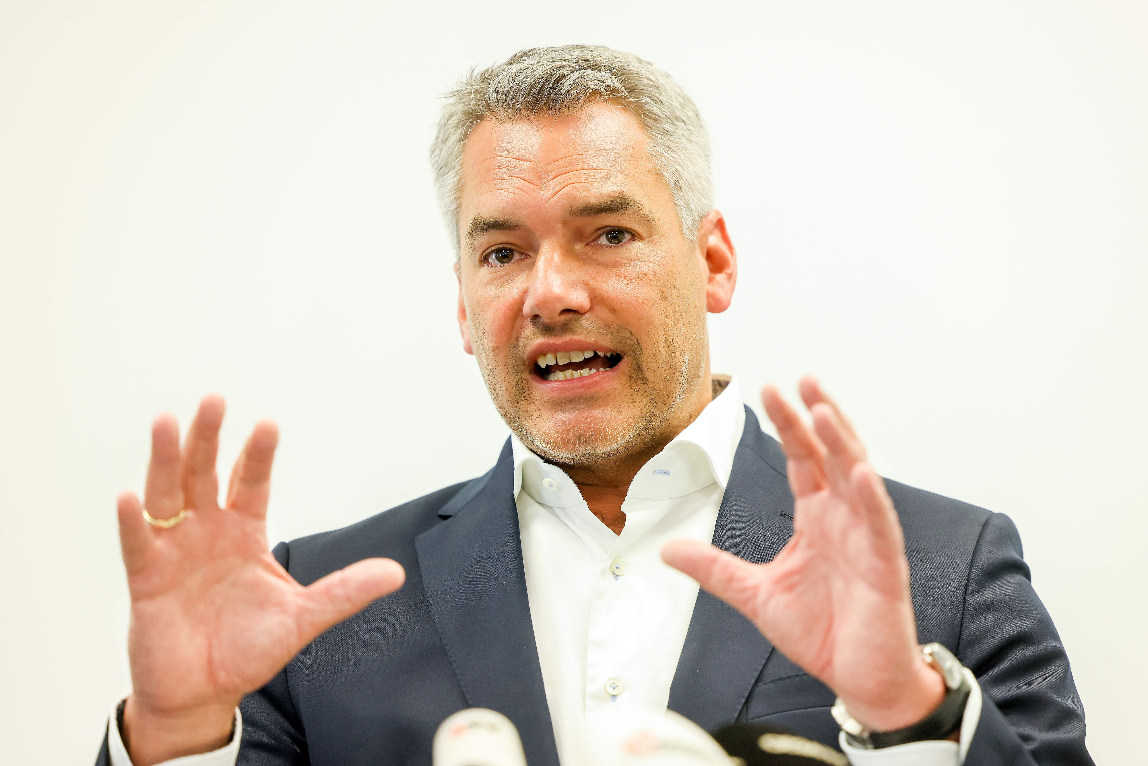 Innenminister Karl Nehammer (ÖVP).