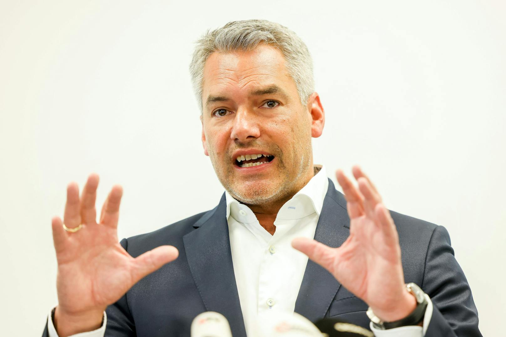 Innenminister Karl Nehammer (ÖVP).