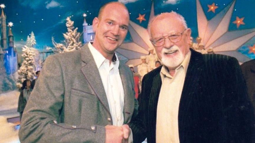 Vor elf Jahren traf <strong>Udo Wenders</strong> sein Idol <strong>Roger Whittaker</strong> persönlich: "Das war unglaublich".