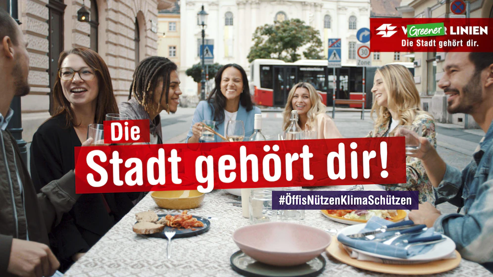 Die Wiener Linien werben in ihrer neuen Kampagne für die 