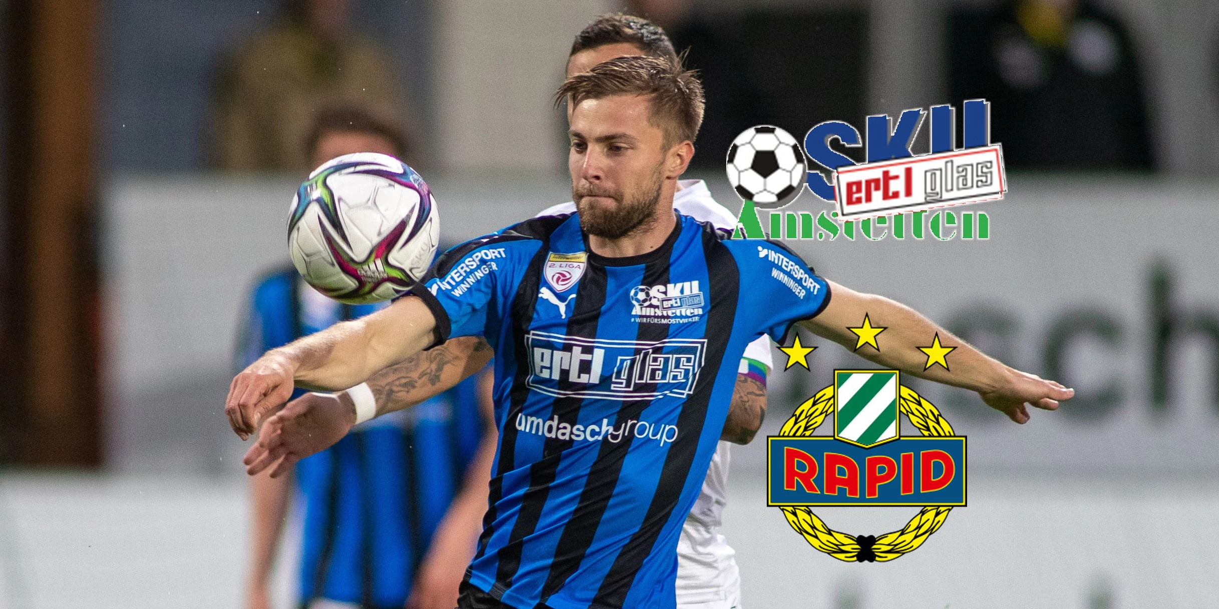 Dino Kovacec trifft mit Amstetten auf seinen Ex-Klub Rapid.