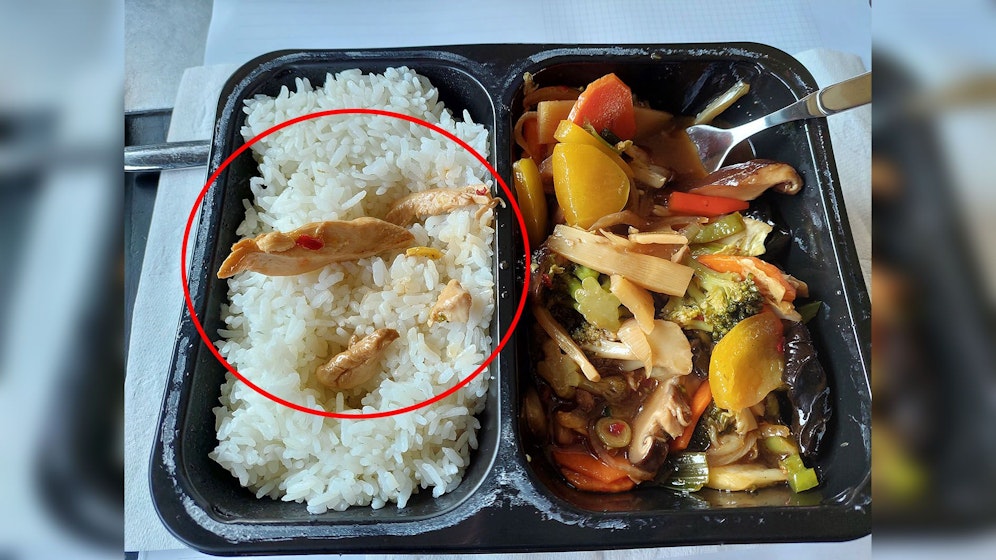 Szechuan Chicken schaut normalerweise anders aus...