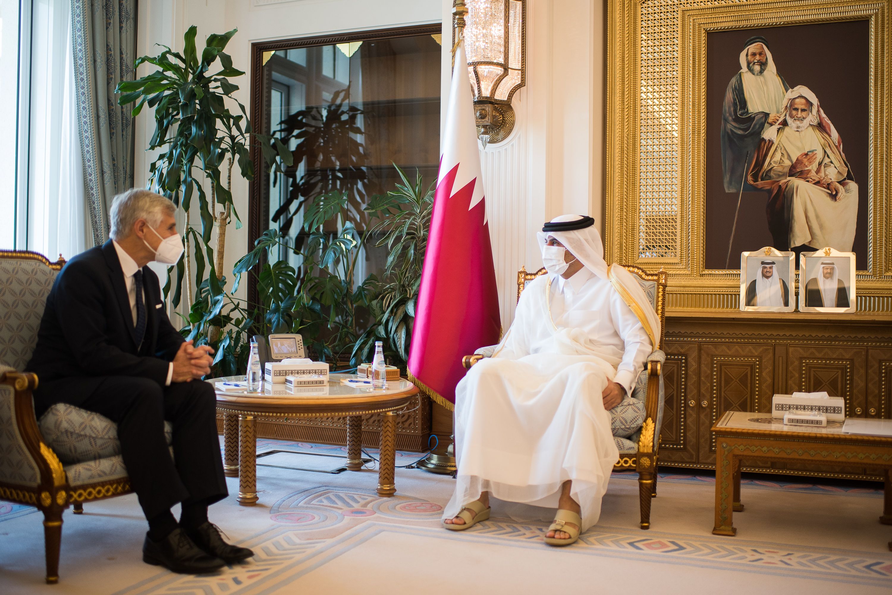 Außenminister Linhart beim Premierminister von Katar 