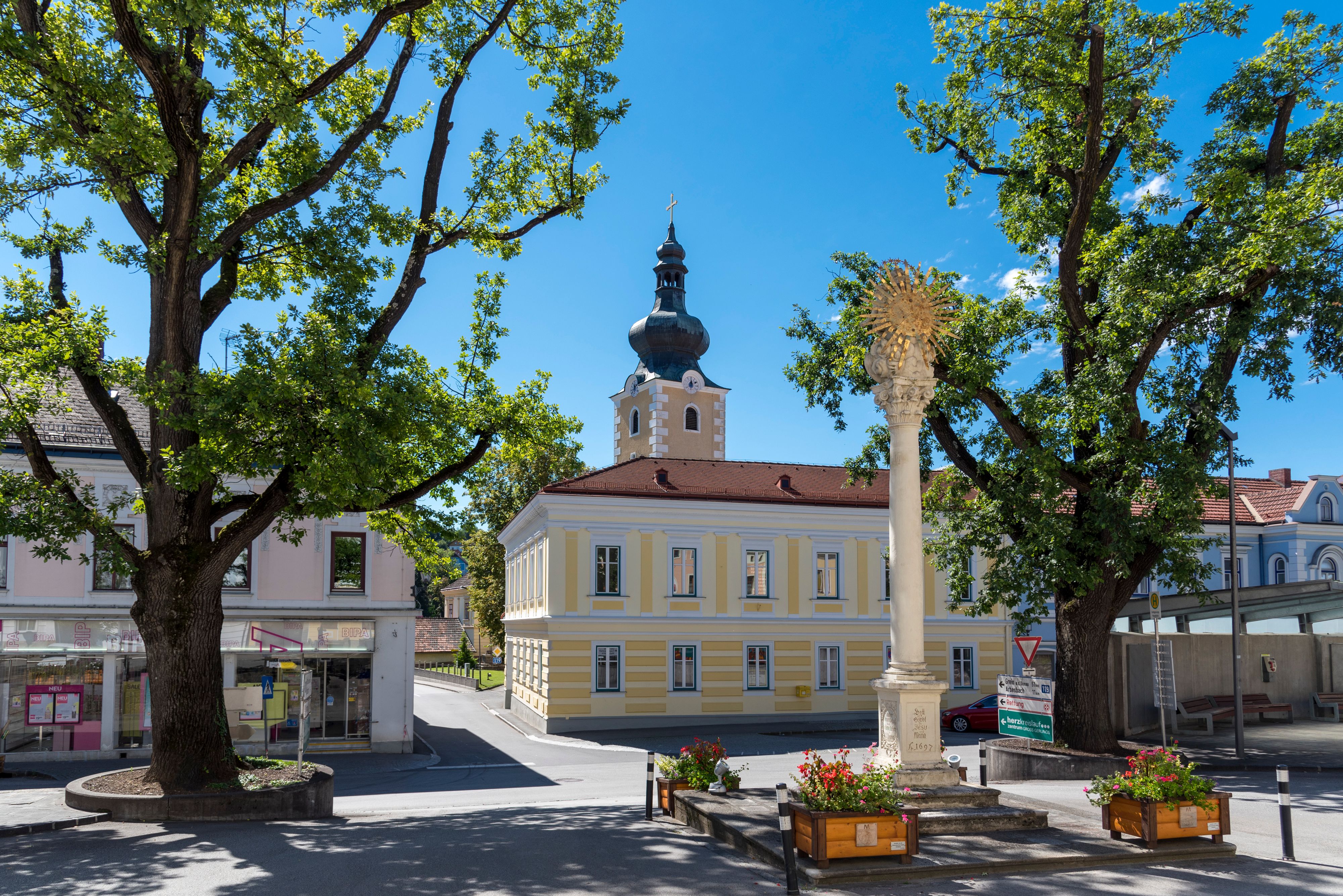 Hauptplatz in Groß Gerungs