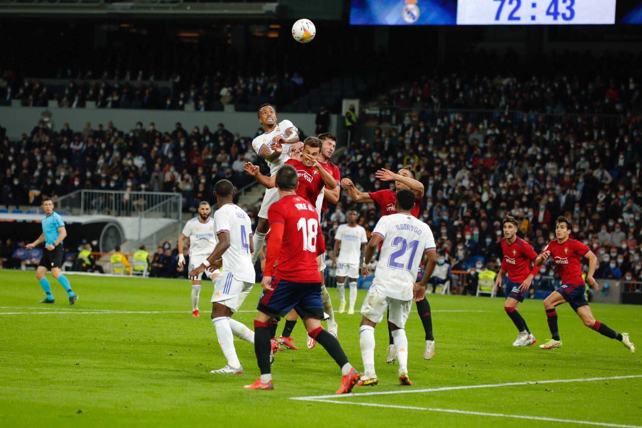 Real Madrid beißt sich an Osasuna die Zähne aus.
