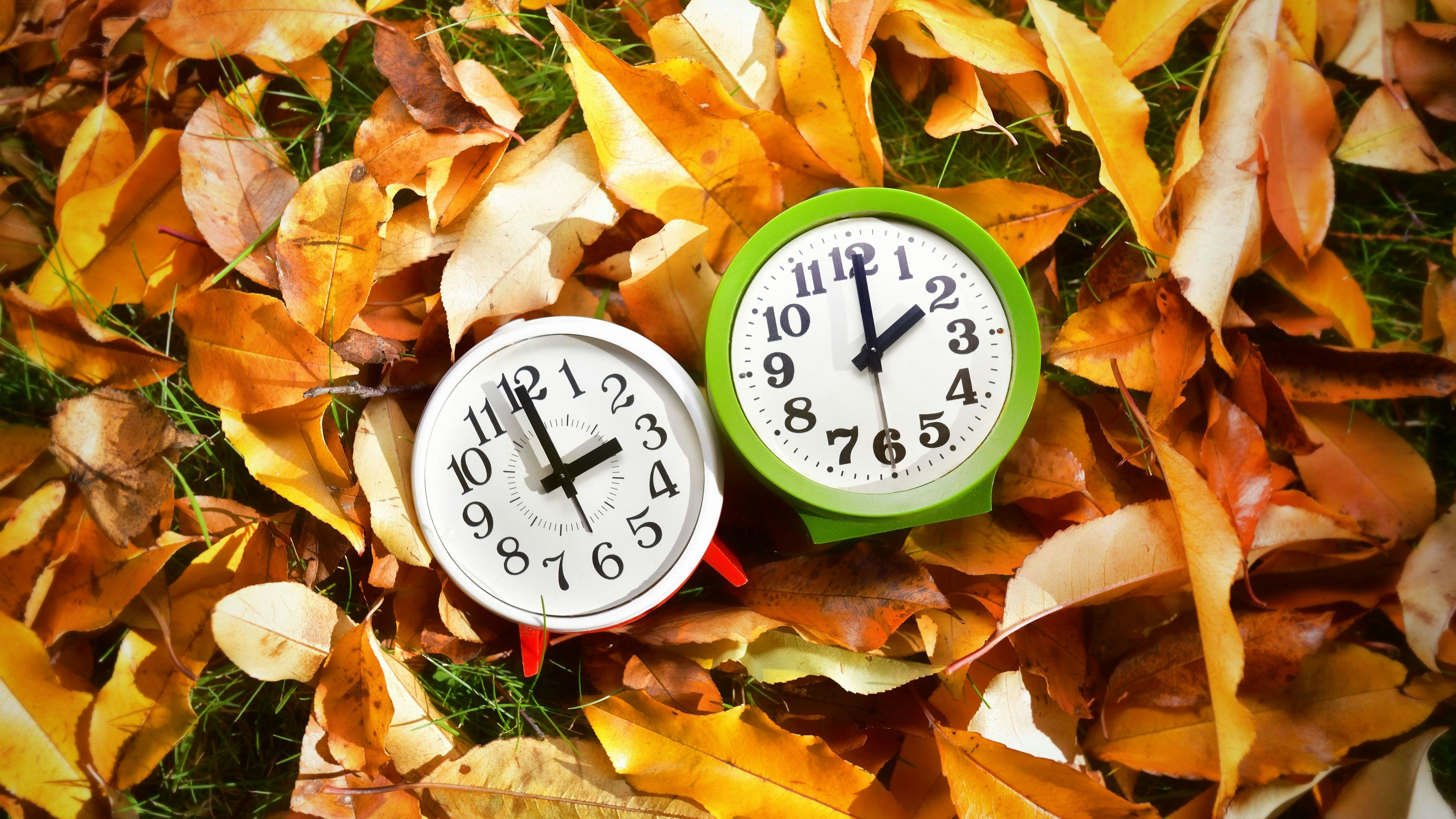 Am Sonntag werden die Uhren wieder zurückgedreht.