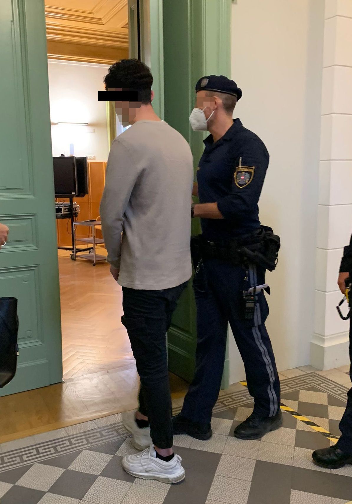 Der 29-jährige Angeklagte vor Gericht