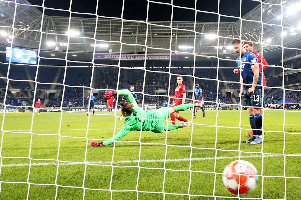 Hoffenheim schlägt die Berliner Hertha. 