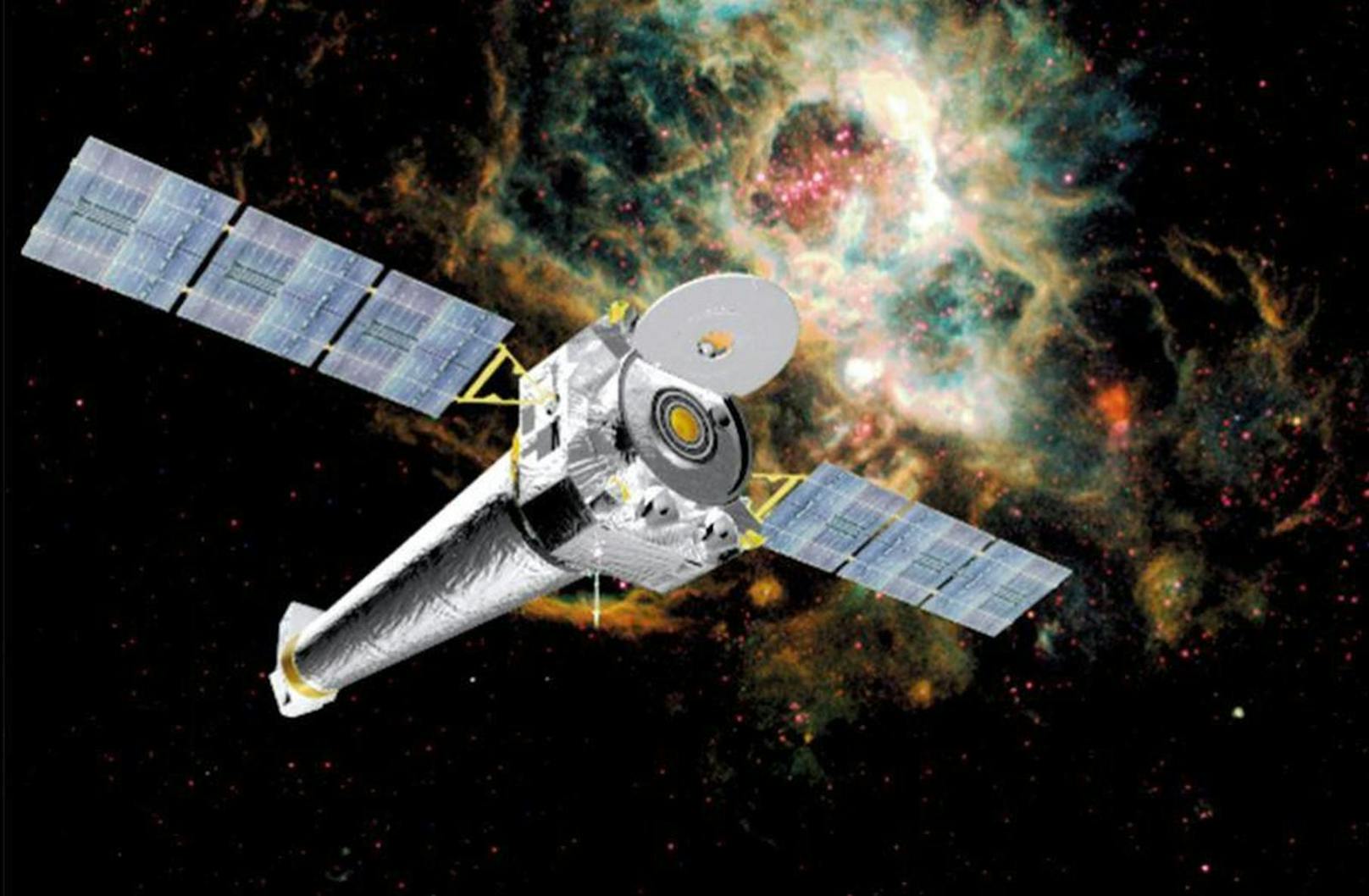 Das Chandra Röntgen-Teleskop wurde im Juli 1999 ins All geschickt.
