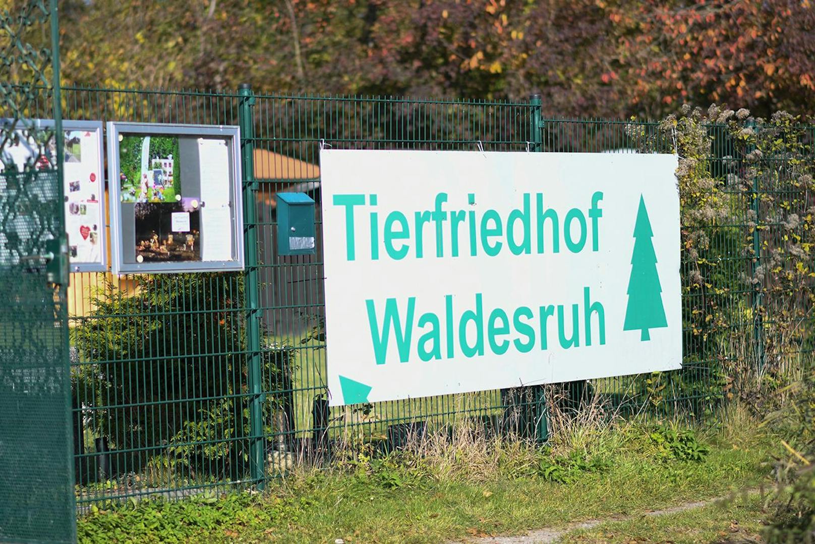 Der Tierfriedhof Waldesruh in Sierndorf bei Stockerau (NÖ) bietet den Haustierbesitzern einen würdevollen Abschied von ihrem Liebling.&nbsp;