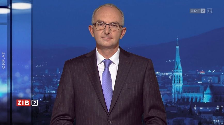 Bernd Lamprecht vom Kepler Klinikum war am Freitag (29.10.2021) zu Gast in der ZIB2.